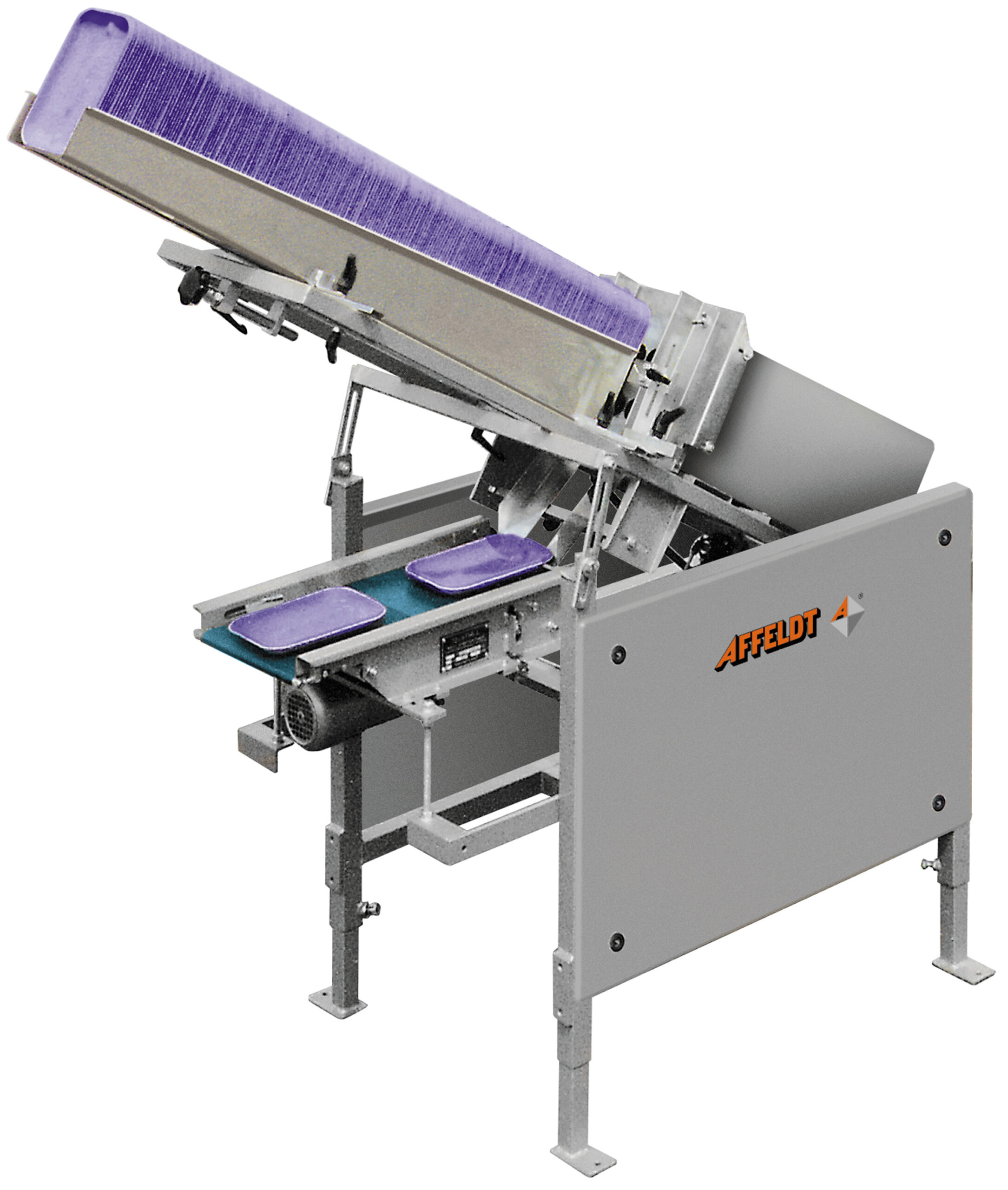 General view of the AVN 482 tray denester